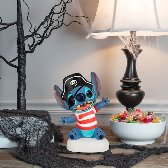 10" Stitch Pirate LED Blowmold